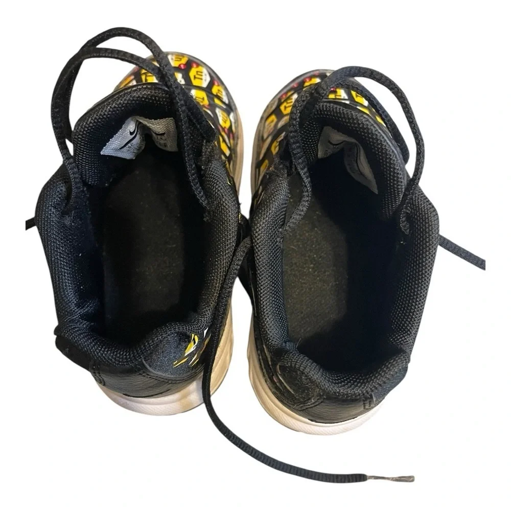 Nike Air Max Plus QS PS BQ1855002 Size 8C Black Gold